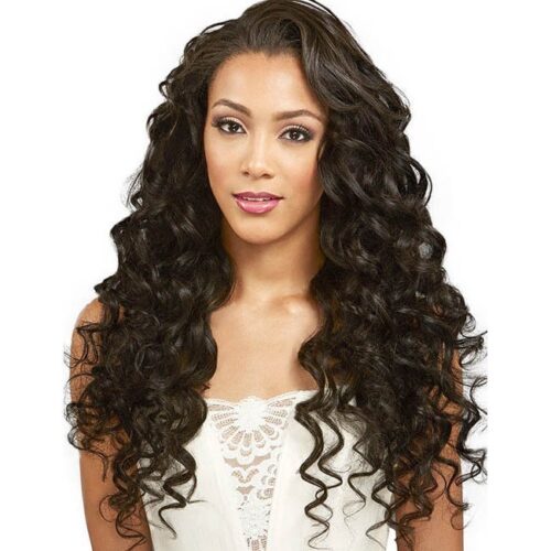 360 Loose Curl Lace Frontal Human Hair Wig 22"