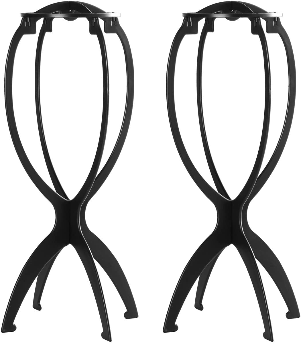 Wig Stand, Wig Head for Short Wigs, 2 Pack
